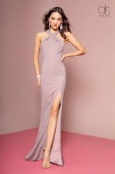 Jersey Mermaid Long Prom Dress