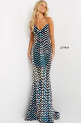 Jovani 07285 Strapless Formal Long Prom Dress