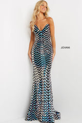 Jovani 07285 Strapless Formal Long Prom Dress