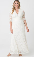 Kiyonna Long Formal Wedding Dress Plus Size