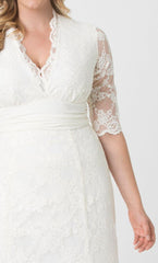 Kiyonna Long Formal Wedding Dress Plus Size