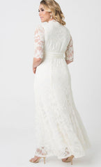 Kiyonna Long Formal Wedding Dress Plus Size