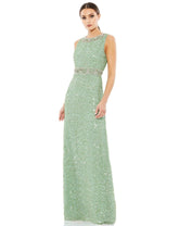 Long Sleeveless Formal Dress Sleeveless Detail Mac Duggal 10839
