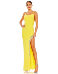 Prom Long Fitted Formal Sexy Dress Sexy Detail Mac Duggal 42002