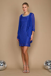 Short Jacket Mother of the Bride Dress by R&M Richards 2208