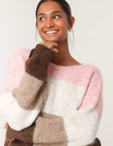 Multi Stripe Knit Jumper