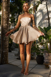 Wonder Love Mini Dress - Champagne