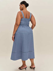Everett Linen Dress Es