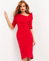 Jovani 04281 Short Homecomimg Pleated Cocktail Dress