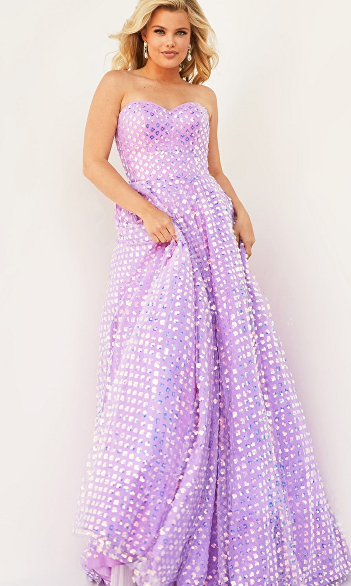Long Plus-Size Formal Dress 08605b by Jovani