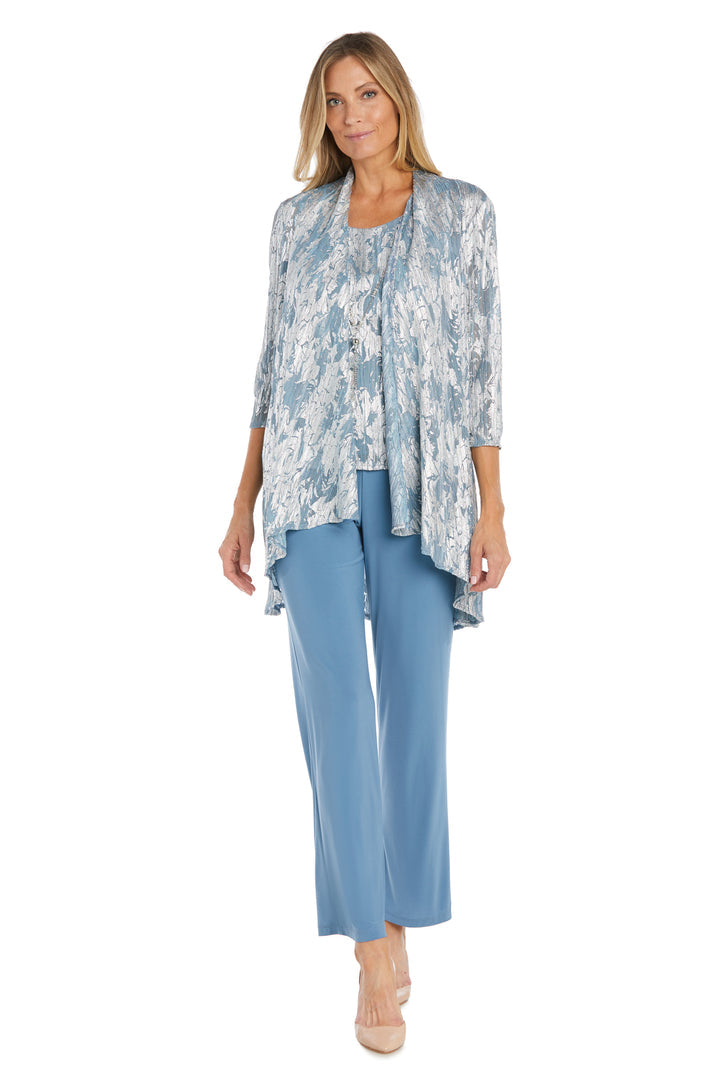 Long Formal Pant Suit Jacket Set Mother of the Bride R&M Richards 1052