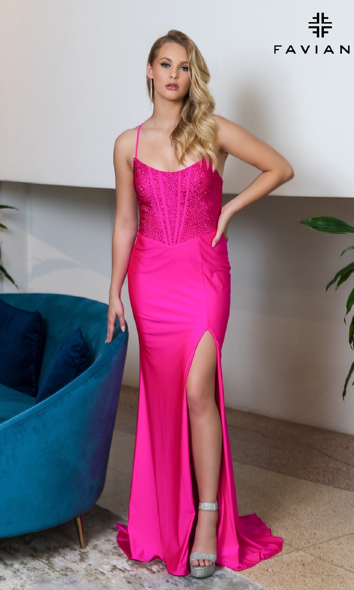 Long Formal Dress 11011 by Faviana