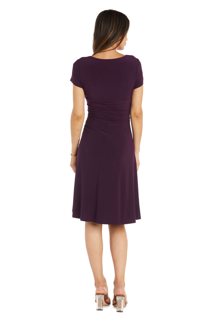 Short Cocktail Dress Knee Length R&M Richards 1429