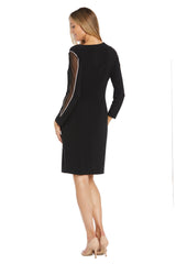 Short Long Sleeve Dress Mother of the Bride R&M Richards 1461