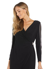 Short Long Sleeve Dress Mother of the Bride R&M Richards 1461