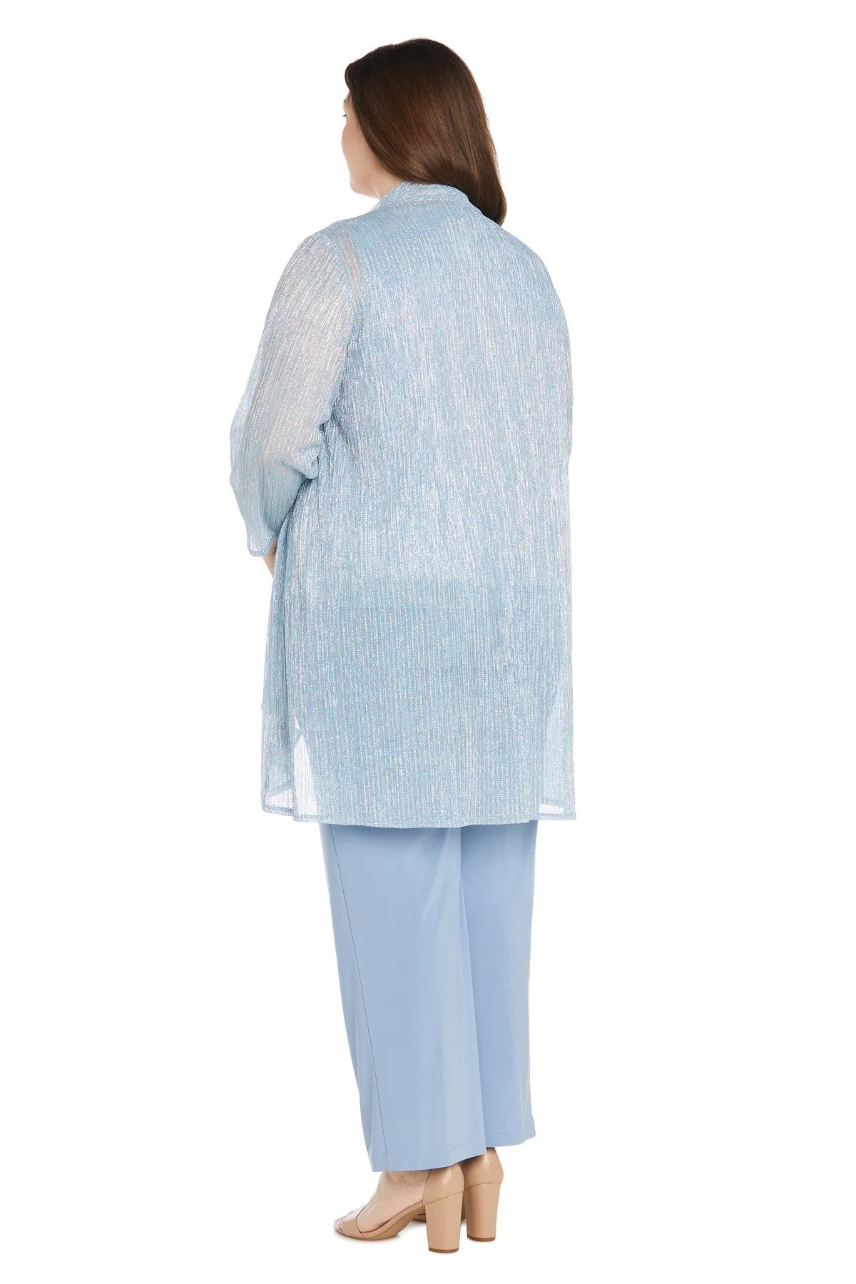Plus Size Formal Pant Suit Long R&M Richards 1642W