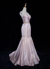 Beautiful Prom Dresses Mermaid Sweetheart Pink With Ruffled Long Evening Outfits N3346