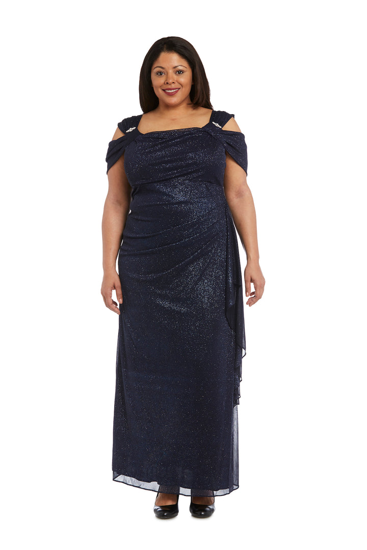 Long Plus Size Dress Formal Evening R&M Richards 2061W