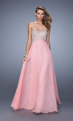 Long Formal La Femme Dress 21289