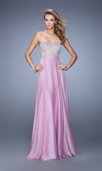 Long Formal La Femme Dress 21289