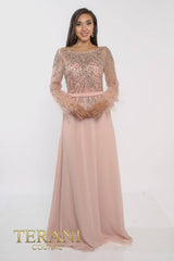 Terani Couture 241M2718 Long Formal Mother of the Bride Dress