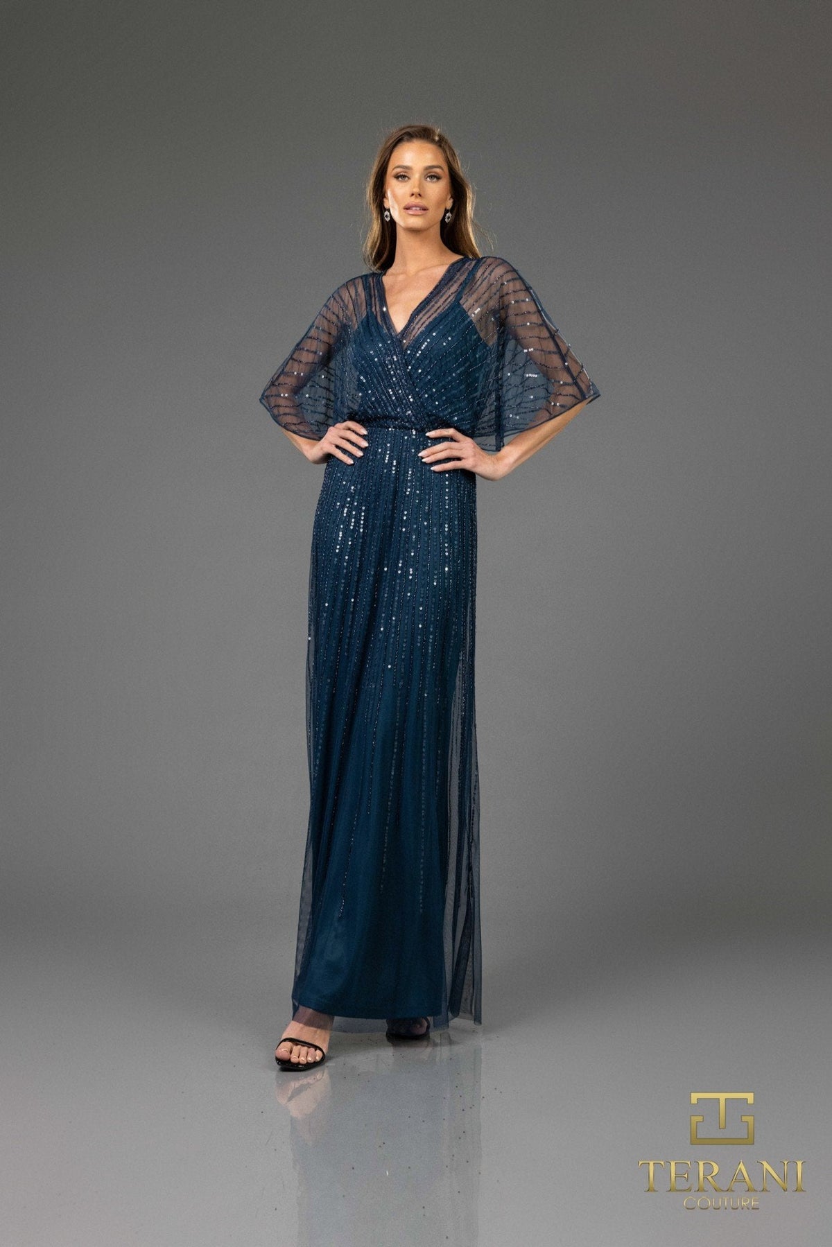 Terani Couture 251M4613 Mother of the Bride Long Formal Dress
