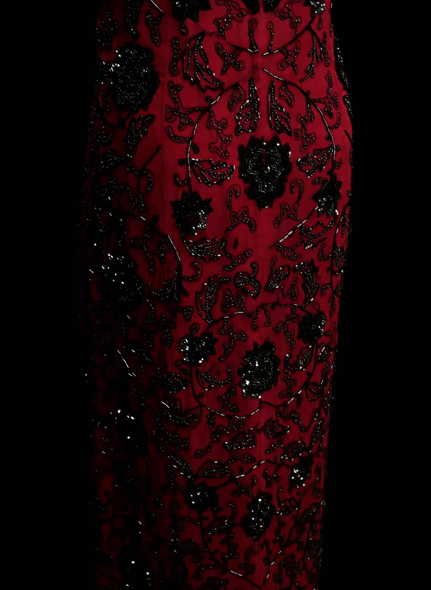 Sparkly Mermaid Spaghetti Strap Red Sleeveless Summer Formal For Women Girls Teens Prom Dresses N2239