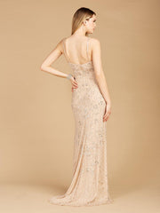 Lara Dresses 29373 Long Beaded Prom Dress