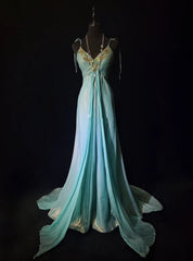 Vintage Prom Dresses Inspo Mermaid Spaghetti Strap Chiffon With Beading For Women Formal Dress N3224