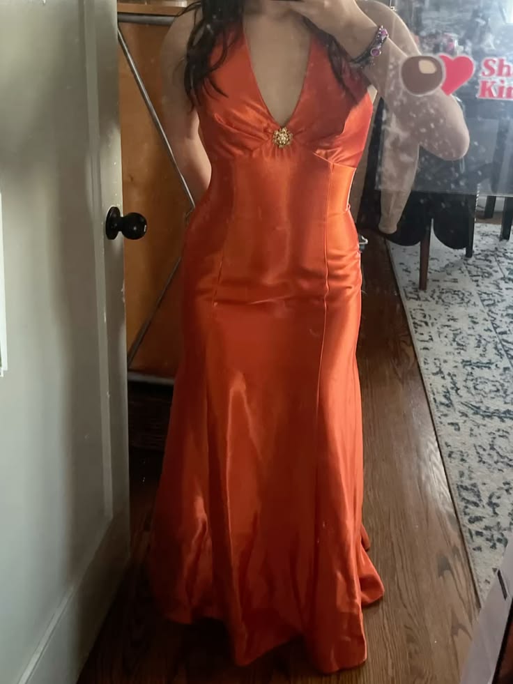 Vintage Mermaid Halter Satin Sleeveless Long Formal Dress Evening Gown Prom Dresses N2550
