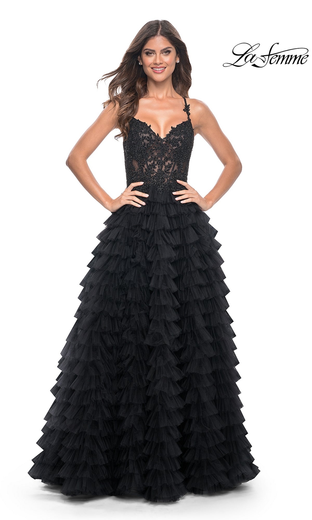 La Femme 32128 Formal Prom Dress