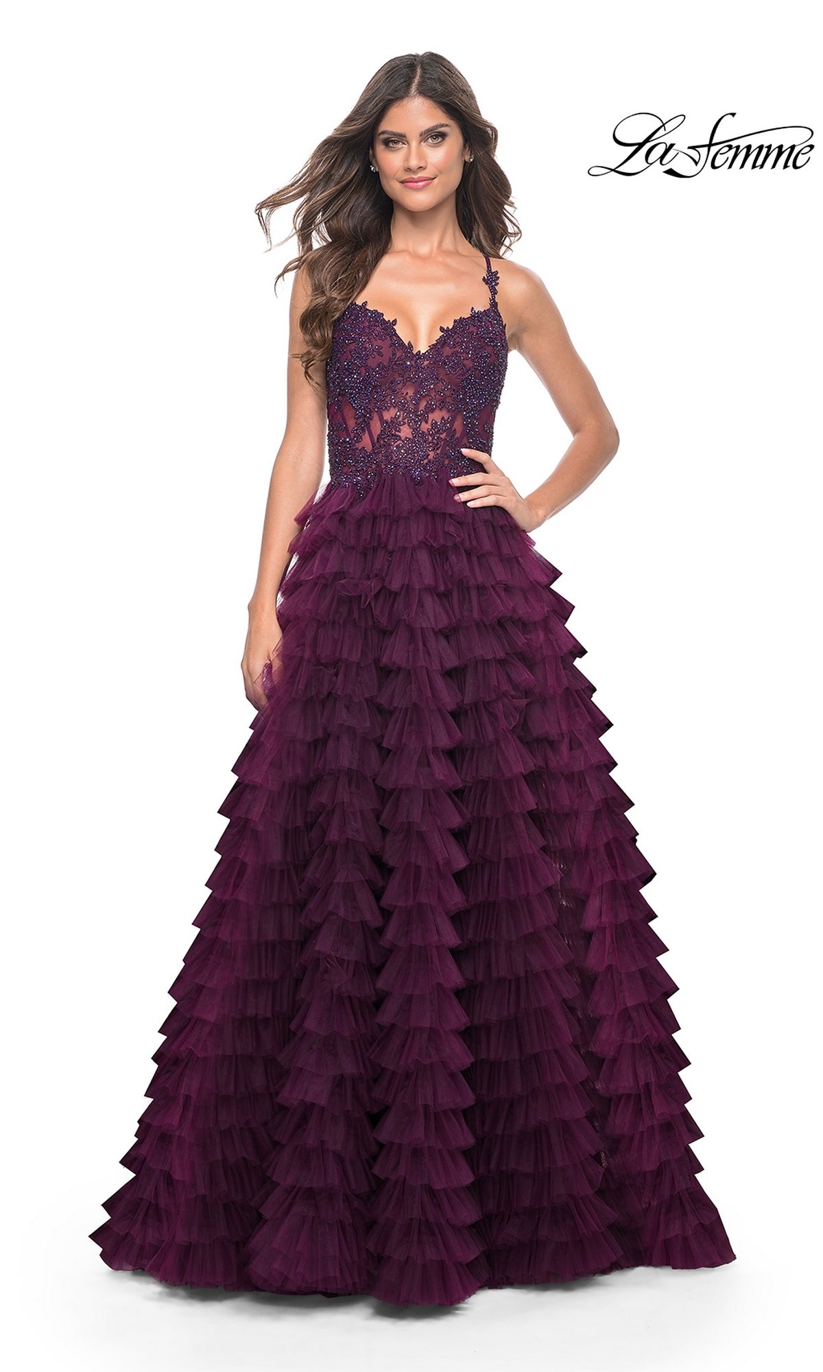 La Femme 32128 Formal Prom Dress