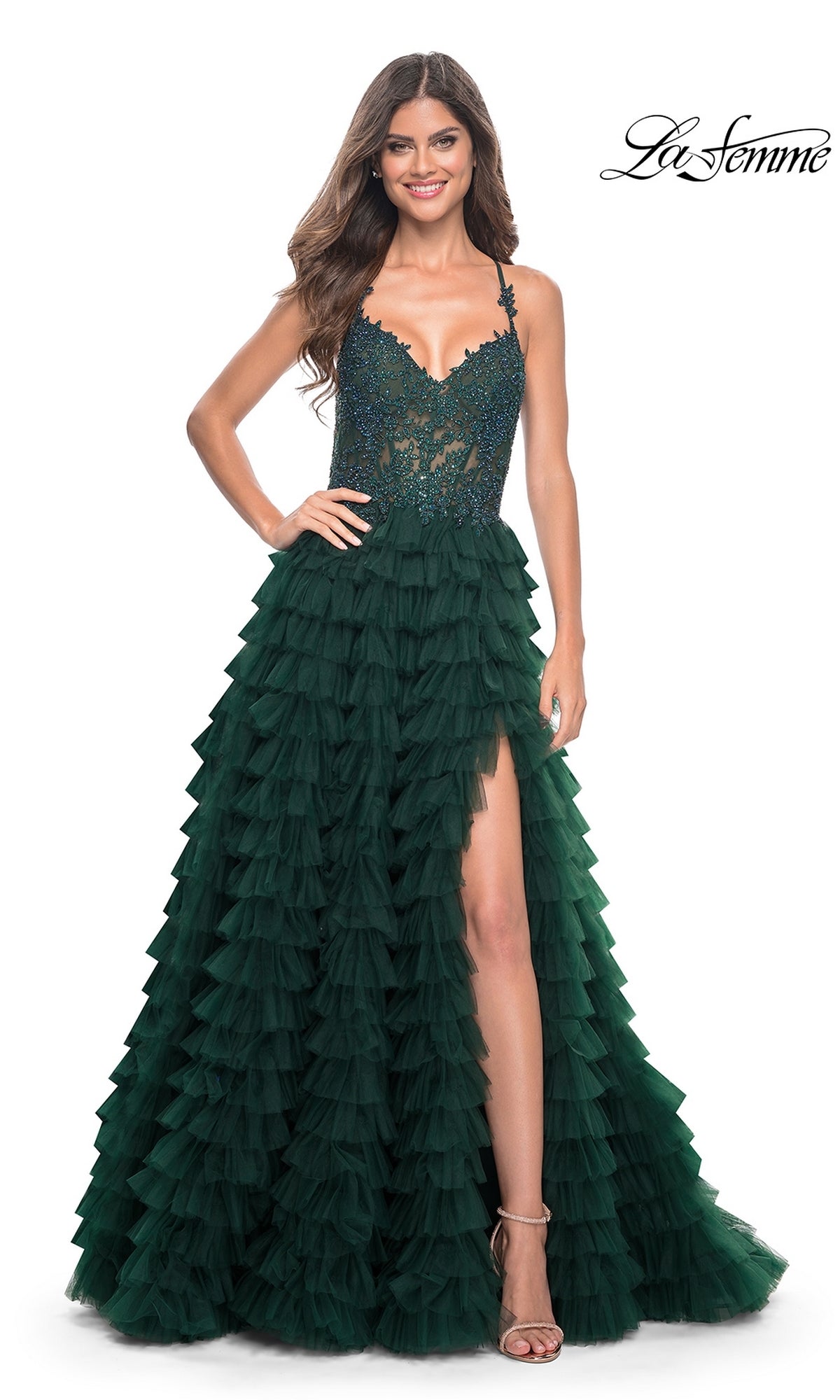 La Femme 32128 Formal Prom Dress