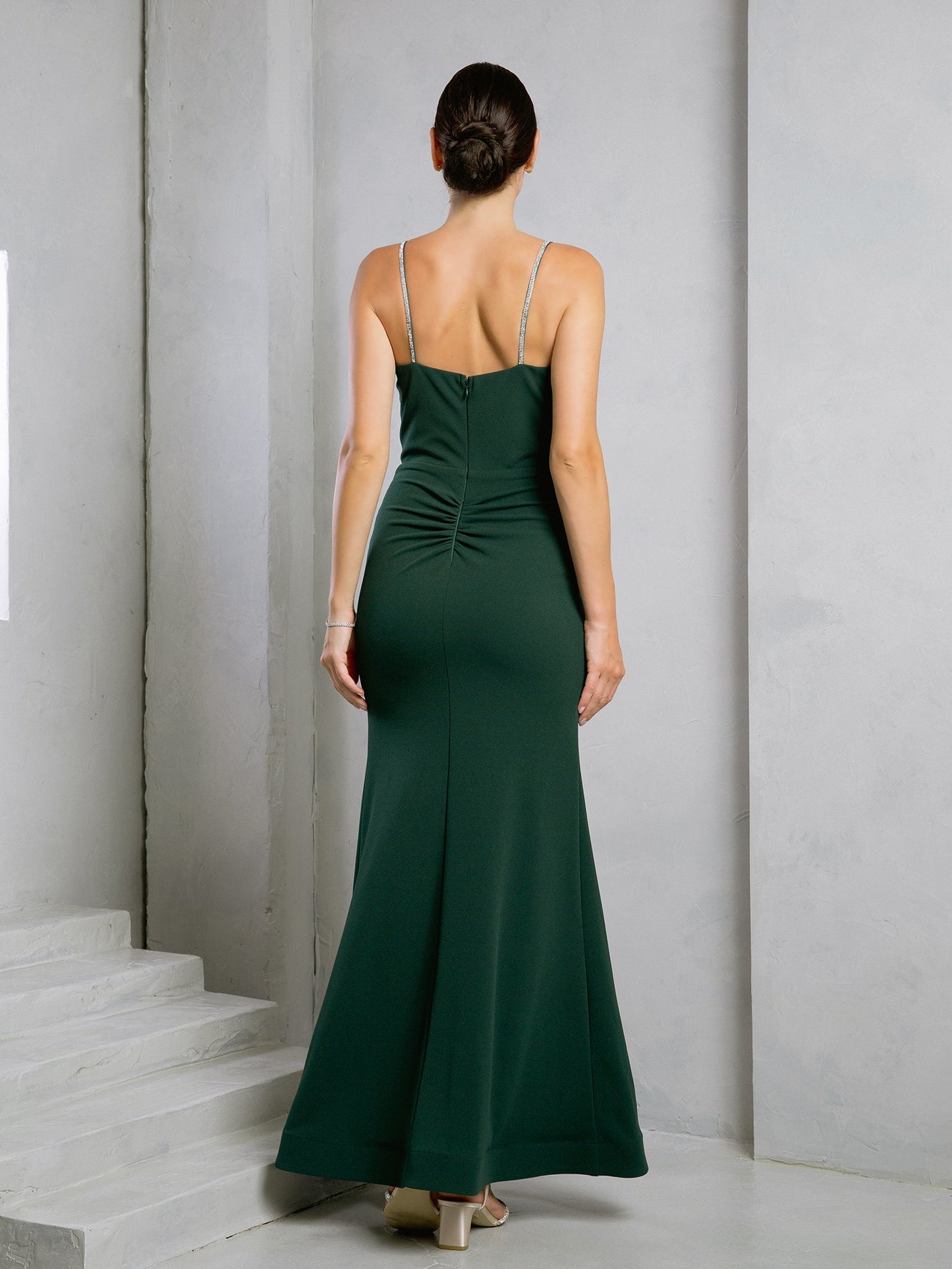 Eva Fashion 3492 Long Fitted Formal Evening Prom Dress