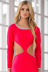 Ava Presley 39308 Prom Long Sleeve Fitted Formal Dress
