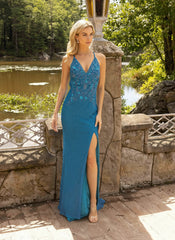 Primavera Couture 3941 Prom Formal Slit Long Dress