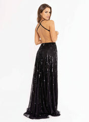 Primavera Couture 3957 Sequins Long Prom Formal Evening Gown