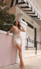 Short Homecoming Dress by Primavera 4044