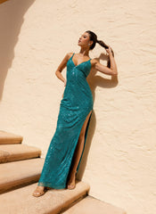 Primavera Couture 4159 Prom Formal Sequins Long Dress