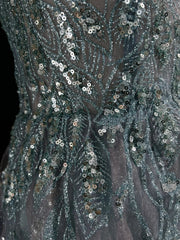 Vintage Prom Dresses Inspo A Line Sweetheart Blue Tulle 90s With Lace Beading For Women Formal Gowns N3312