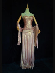 Modest Prom Dresses Inspo A Line Sweetheart Pink With Beading Cape For Women Formal Gown N3268