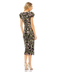 Short Cap Sleeve Formal Dress Cap Sleeves Mac Duggal 5722