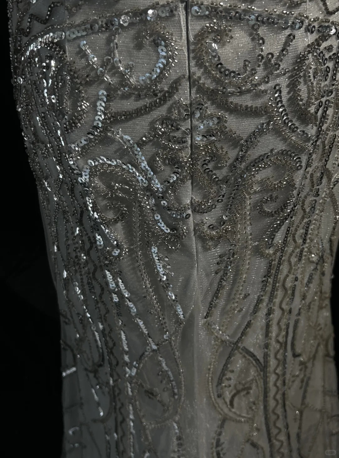 Vintage Prom Dresses Inspo Mermaid Halter Silver Gray Sequin 80s With Backless Formal Gowns N3369