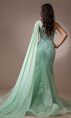Formal Long Dress 7048 By Amelia Couture