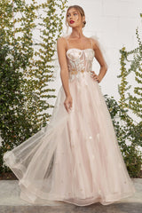Long Sleeveless Prom DressAndrea & Leo A0824