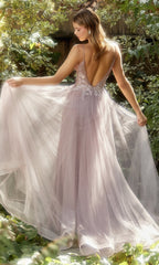 Andrea & Leo Long Formal Dress A1143