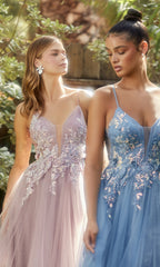Andrea & Leo Long Formal Dress A1143