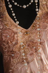Women's Cocktail Party Gowns Mermaid Halter Blush Pink Satin Long Graduation Dinner Outfits Prom Dresses AS048