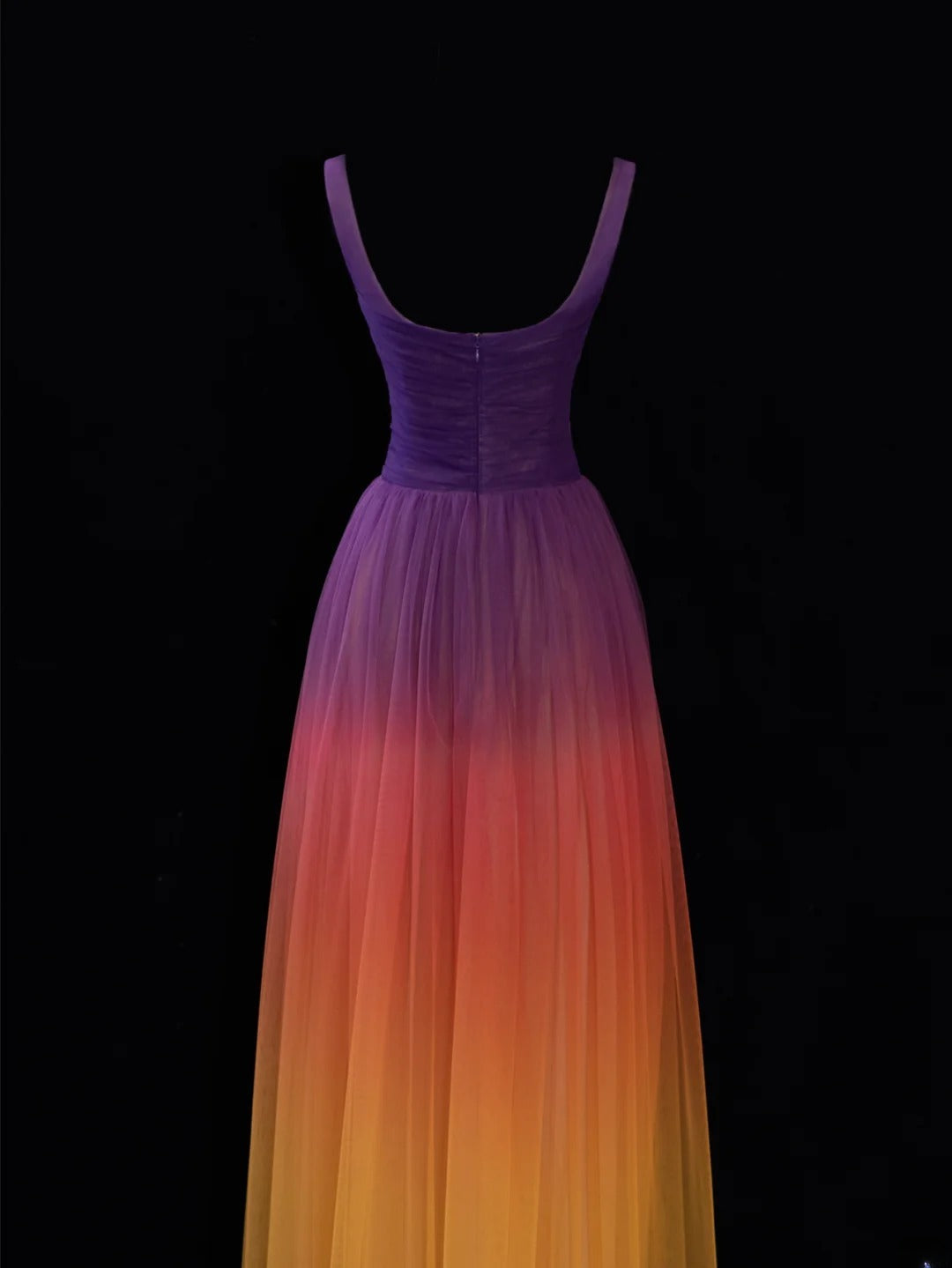 Classy A line Square Neck Multi Colors Formal Tulle Style Impress Long Prom Dresses Party Gowns SA092