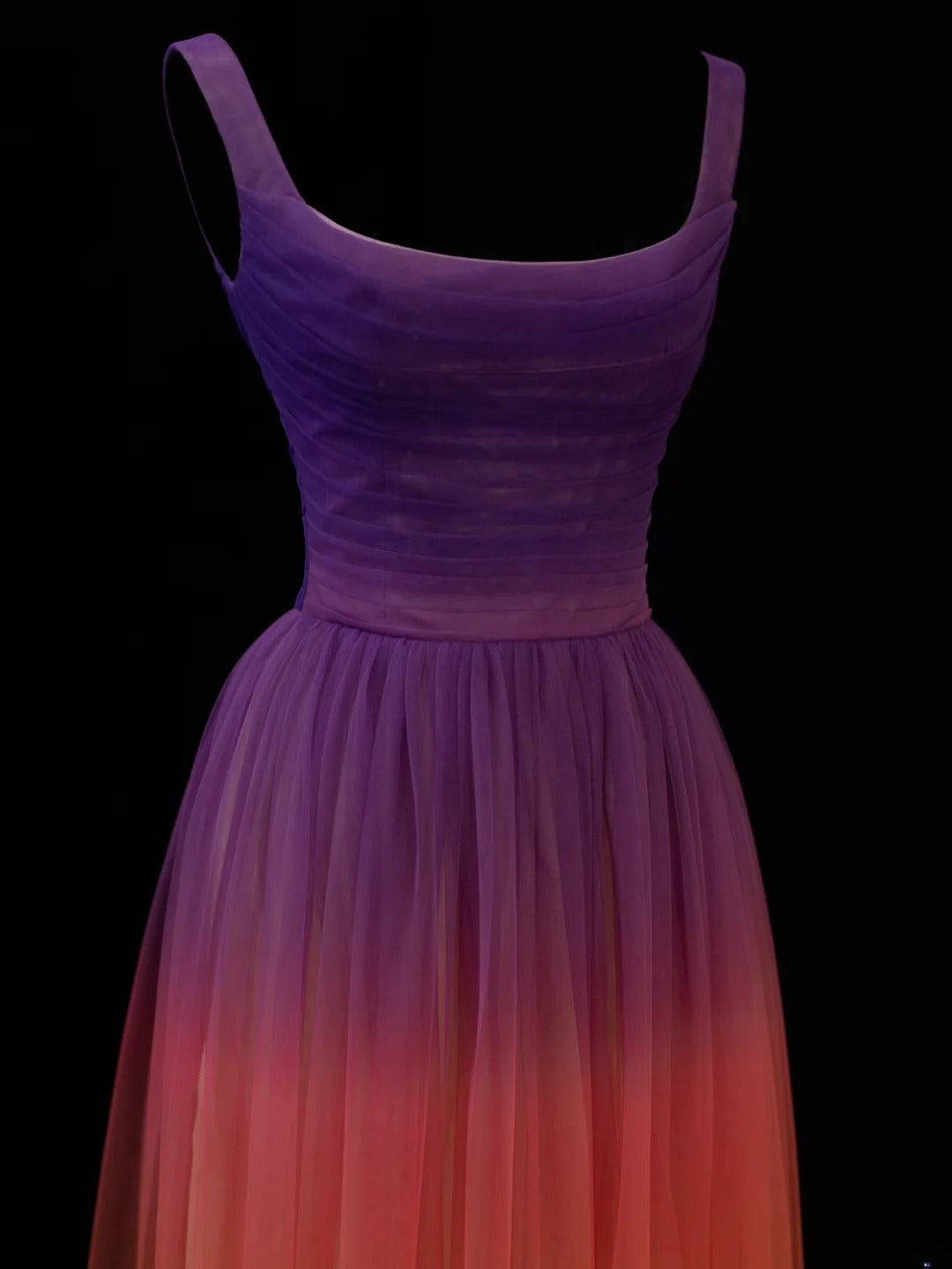 Classy A line Square Neck Multi Colors Formal Tulle Style Impress Long Prom Dresses Party Gowns SA092